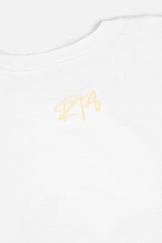 TERRY MUSCLE TEE | WHITE CAR DRIFT