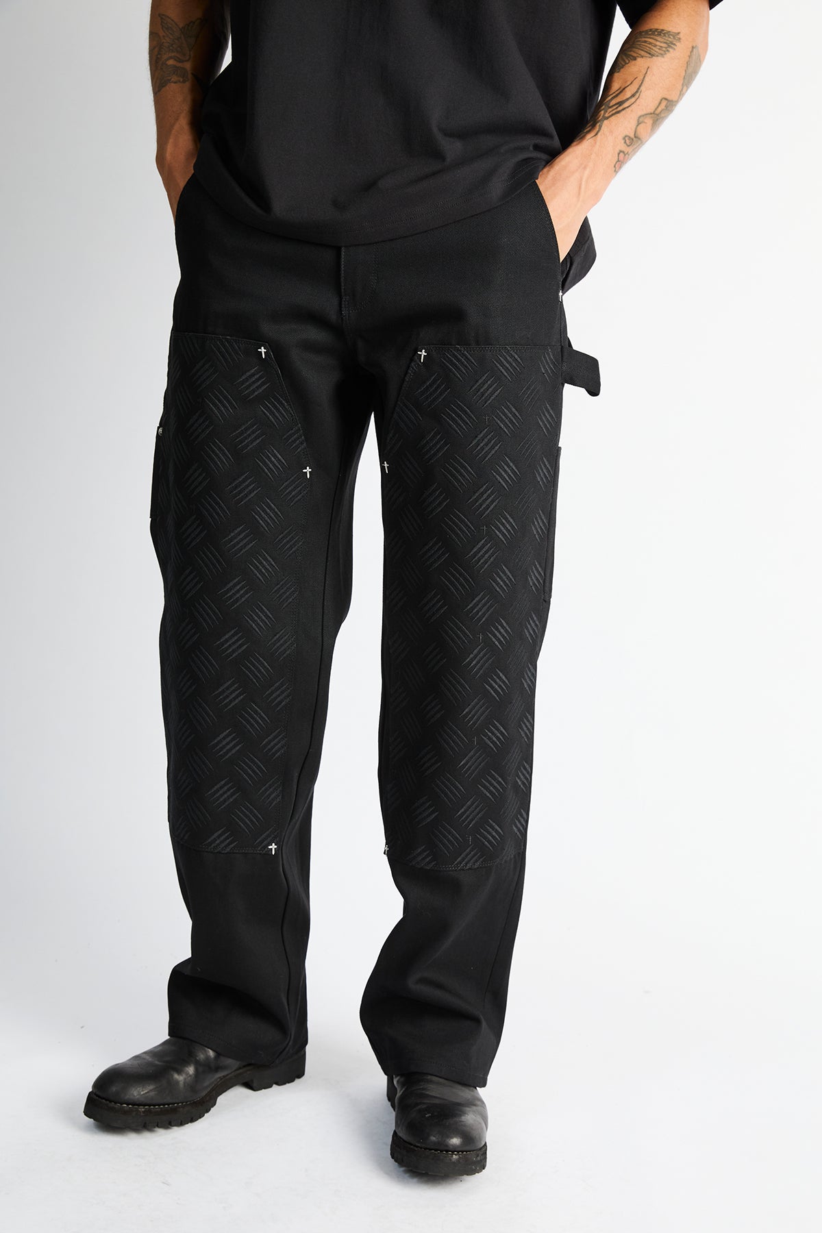 SANTIAGO CARPENTER PANTS | BLACK METAL GRILL BLACK METAL GRILL / 40