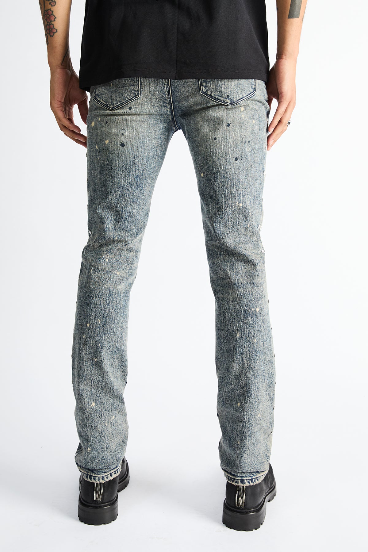 BRYANT SKINNY JEAN | MARINE PAINT STUD