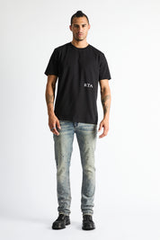 BRYANT SKINNY JEAN | MARINE PAINT STUD