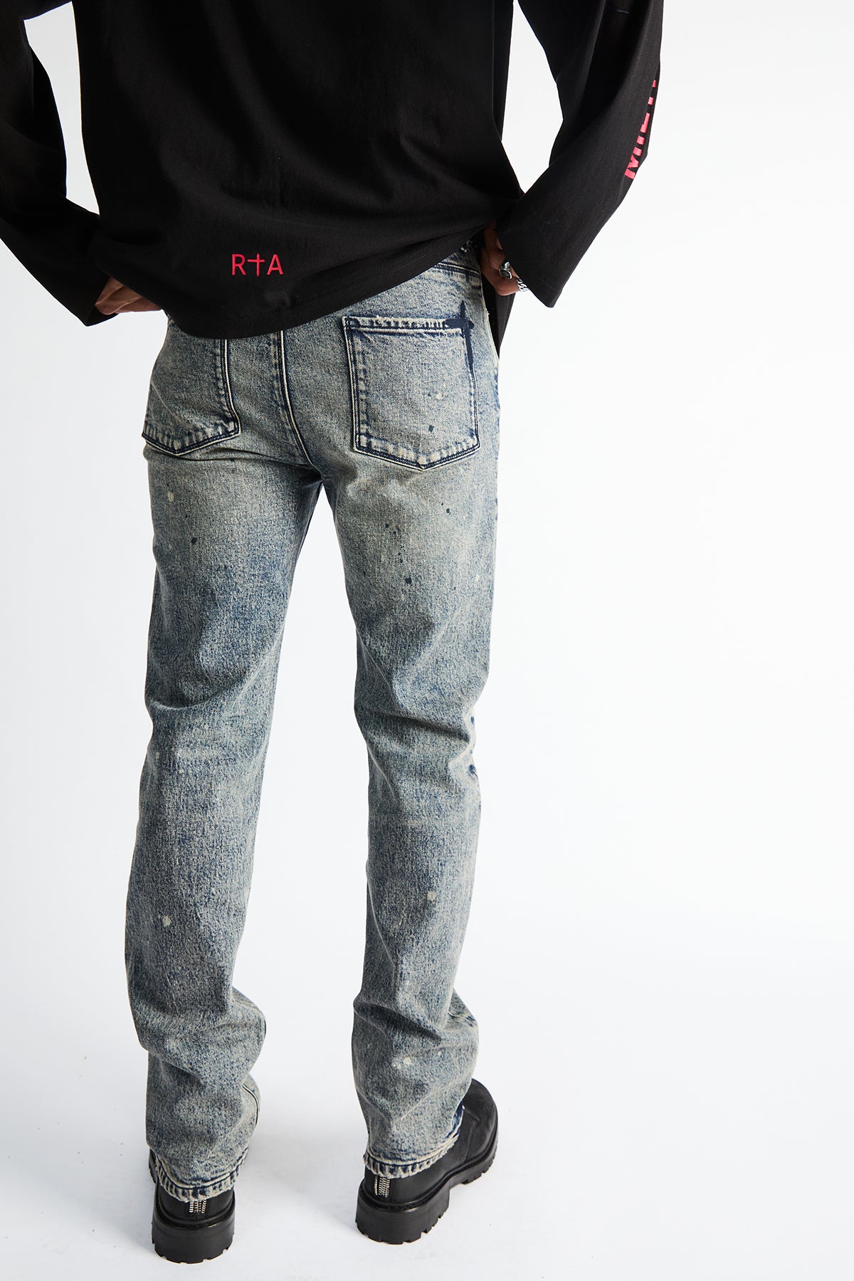 HARU SLIM FIT JEAN | MARINE PAINT