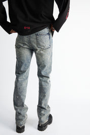 HARU SLIM FIT JEAN | MARINE PAINT