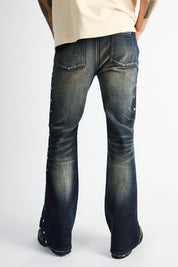 MAEL SLIM FLARE JEAN | ABYSS DRIFT STUD