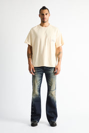 MAEL SLIM FLARE JEAN | ABYSS DRIFT STUD