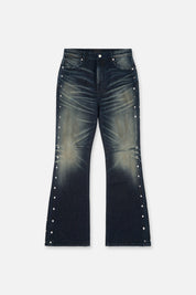 MAEL SLIM FLARE JEAN | ABYSS DRIFT STUD ABYSS DRIFT STUD / 30