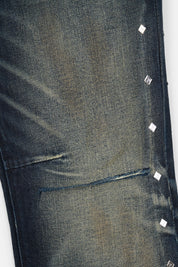 MAEL SLIM FLARE JEAN | ABYSS DRIFT STUD ABYSS DRIFT STUD / 30