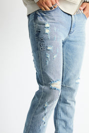 CLAYTON SKINNY JEAN | SOFT INDIGO