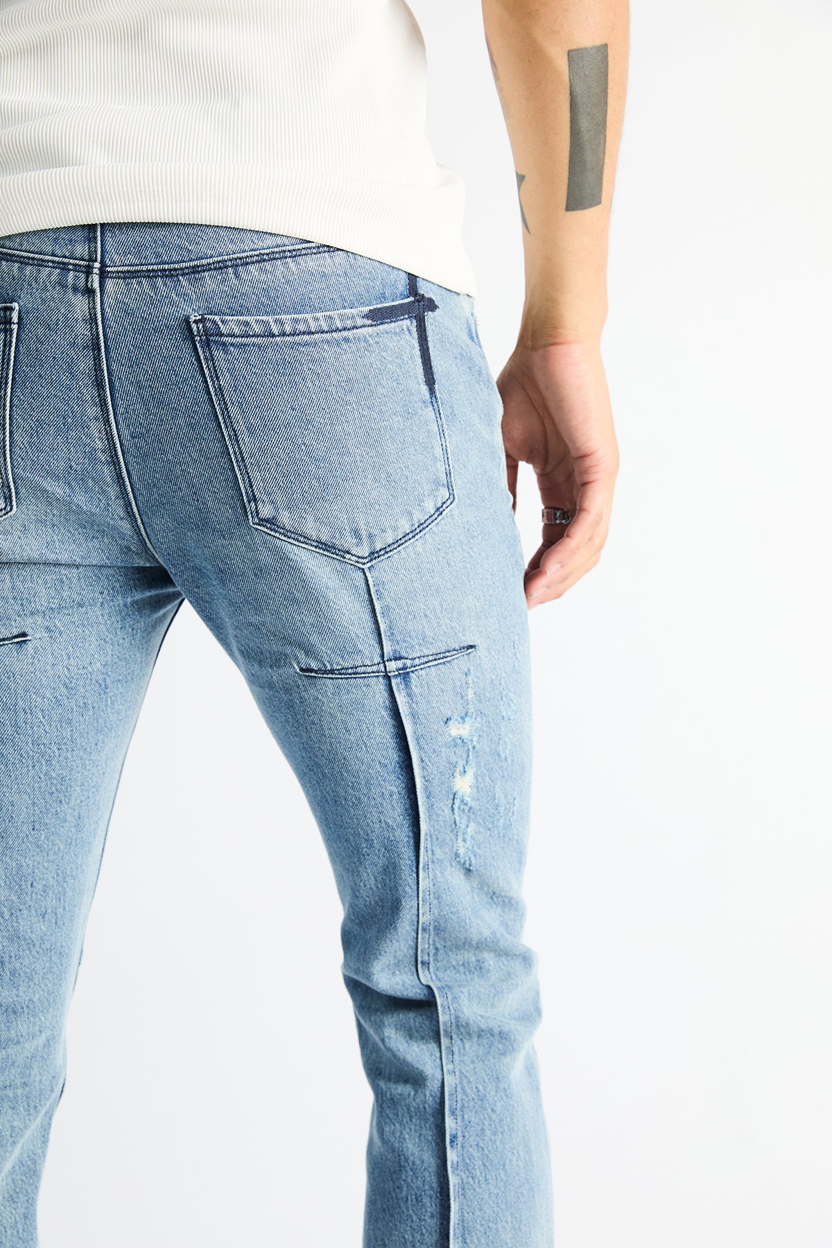 CLAYTON SKINNY JEAN | SOFT INDIGO