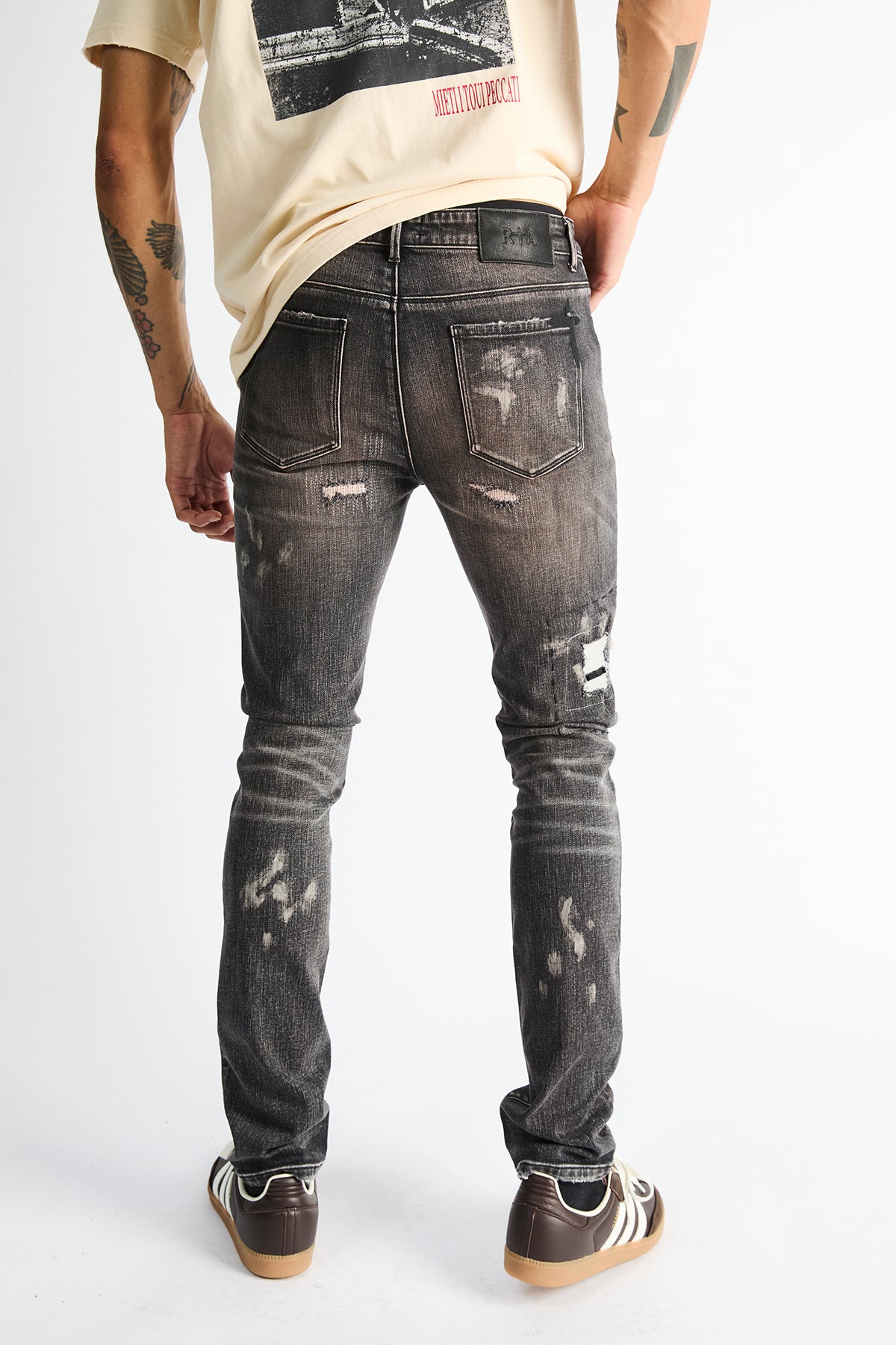 BRYANT SKINNY JEAN | CHARCOAL EMBER CURVA ULTRA