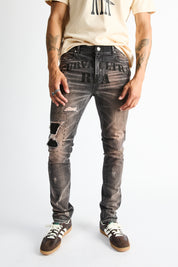 BRYANT SKINNY JEAN | CHARCOAL EMBER CURVA ULTRA