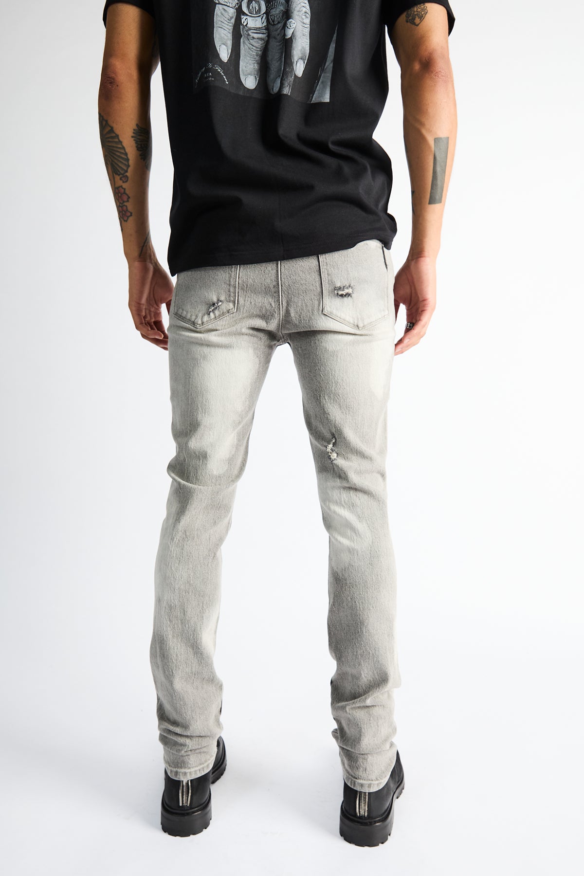 BRYANT SKINNY JEAN | CHARCOAL BLEACHED