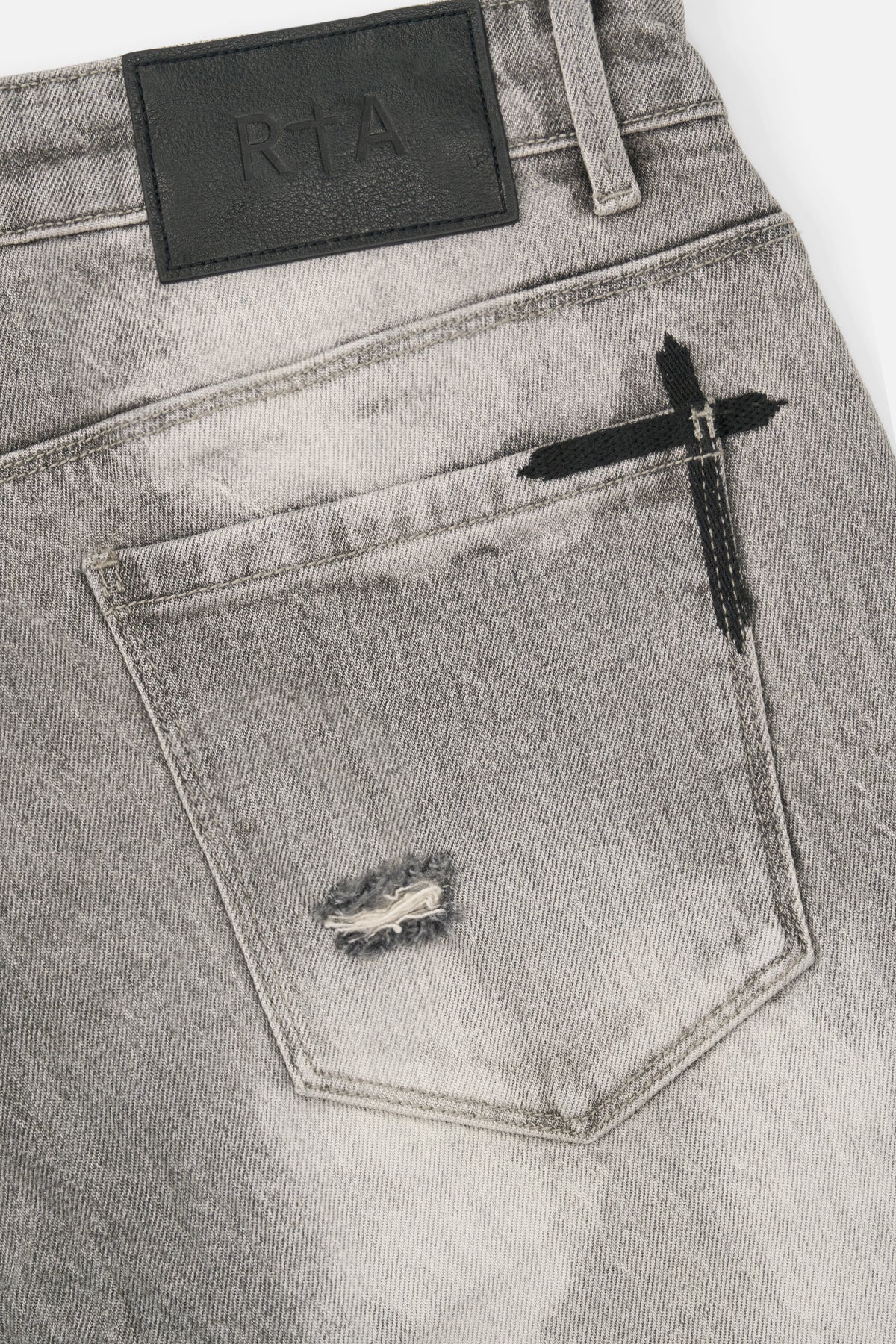 BRYANT SKINNY JEAN | CHARCOAL BLEACHED CHARCOAL BLEACHED / 31