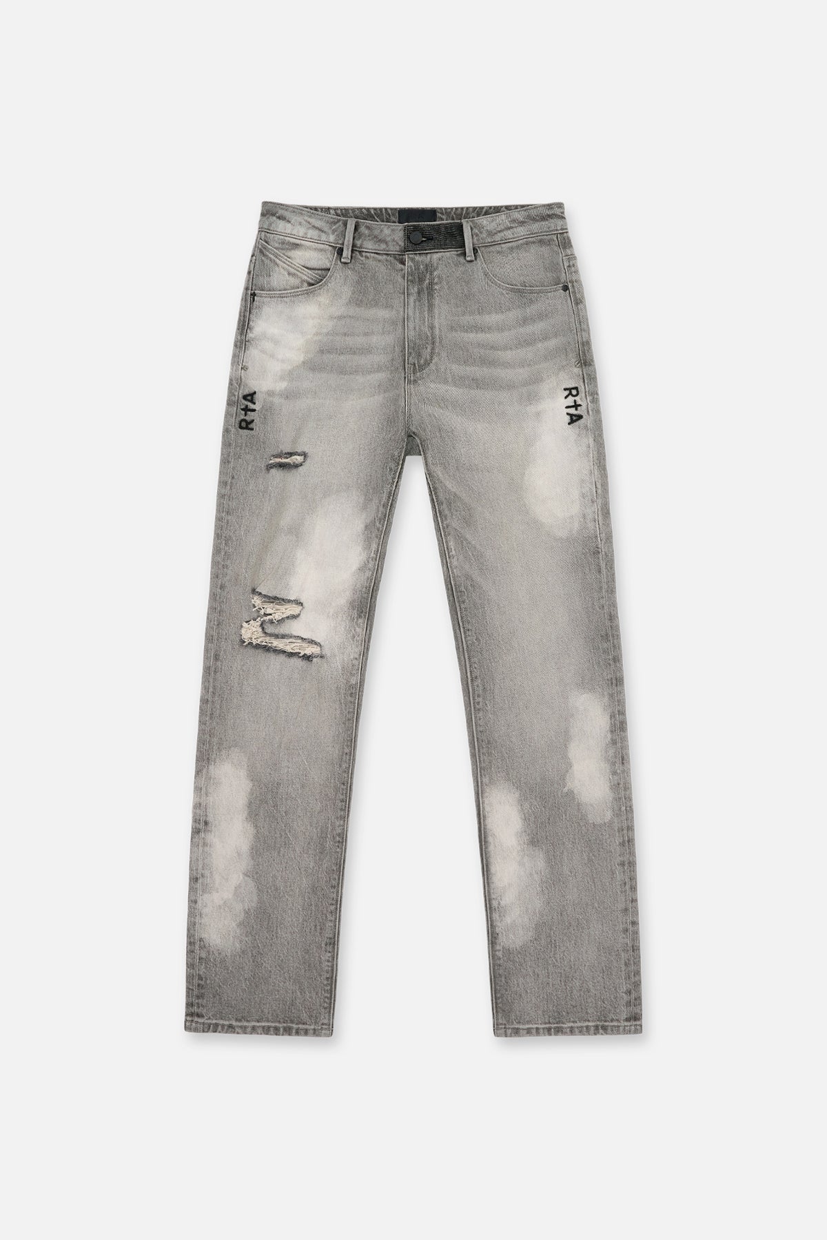 HARU SLIM FIT JEAN | CHARCOAL BLEACHED CHARCOAL BLEACHED / 29