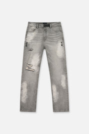 HARU SLIM FIT JEAN | CHARCOAL BLEACHED CHARCOAL BLEACHED / 29