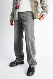 JONAS STRAIGHT LEG JEAN | ASH CHARCOAL METAL GRILL