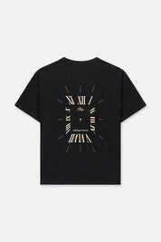 BASTIEN POCKET TEE | BLACK CLOCKFACE BLACK CLOCKFACE / M