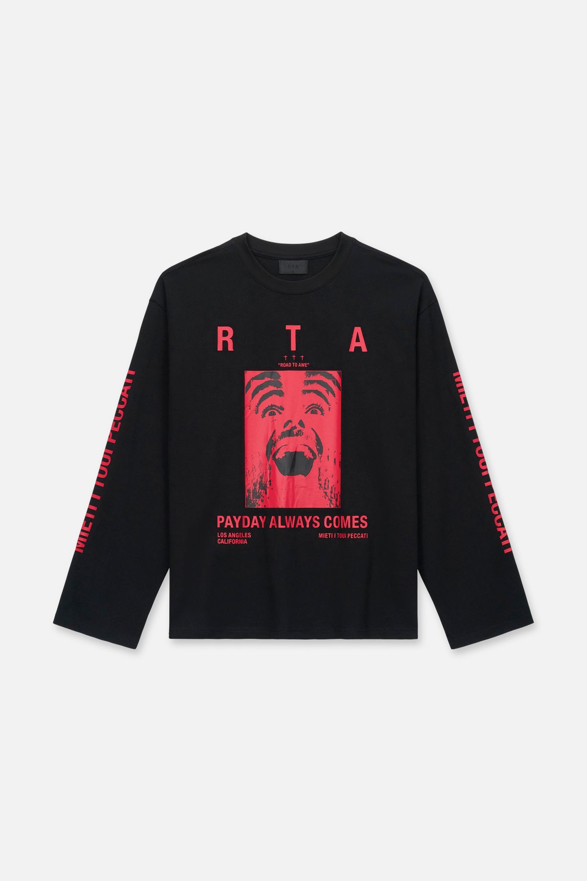 MARCEAU OVERSIZED LS TEE | BLACK PAYDAY BLACK PAYDAY / XL