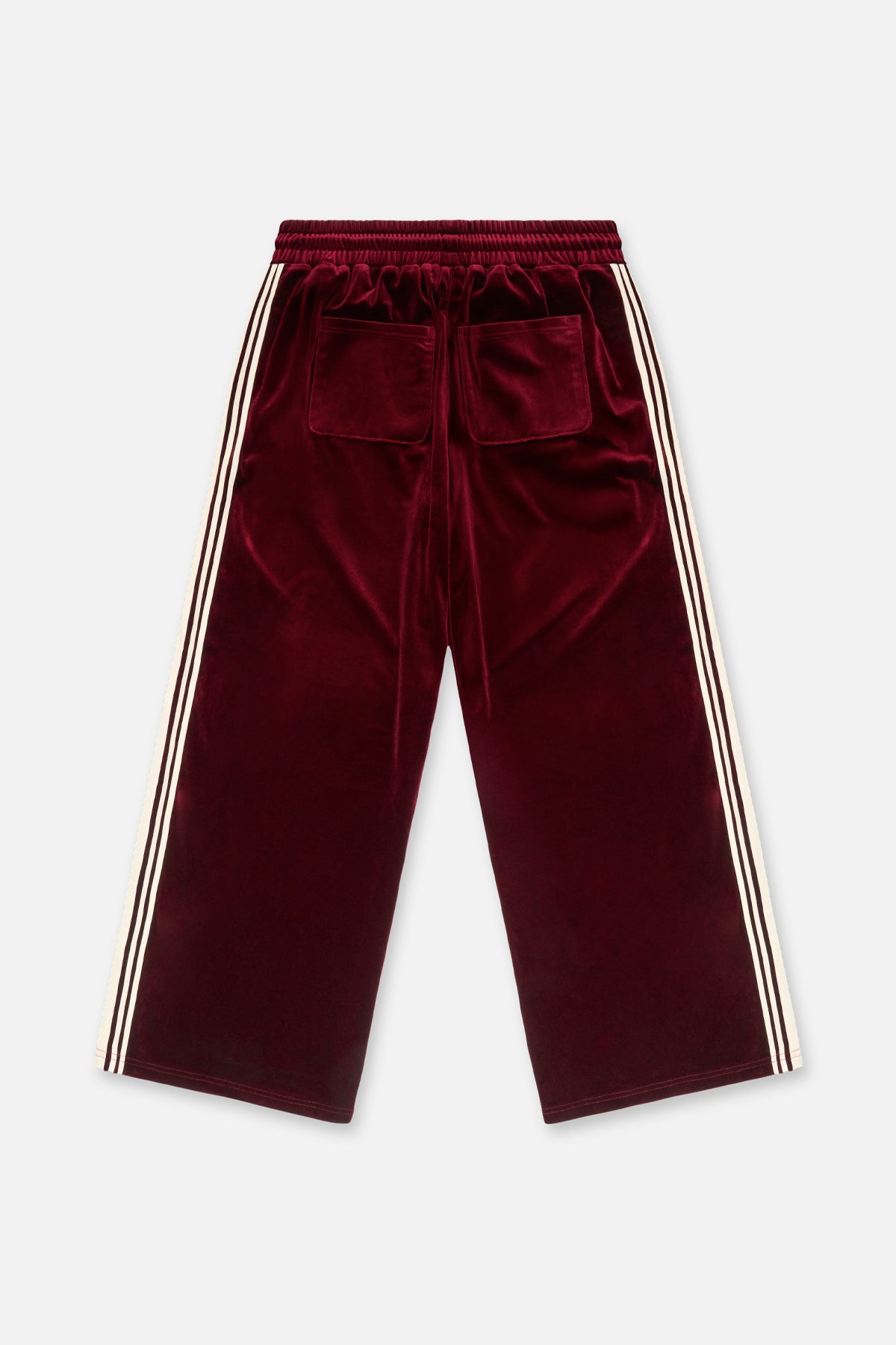 LUXEN BAGGY SWEATPANTS | BURGUNDY CREST