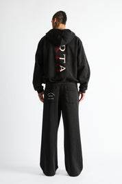 LUXEN BAGGY SWEATPANTS | VINTAGE BLACK COMBO