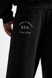LUXEN BAGGY SWEATPANTS | VINTAGE BLACK COMBO