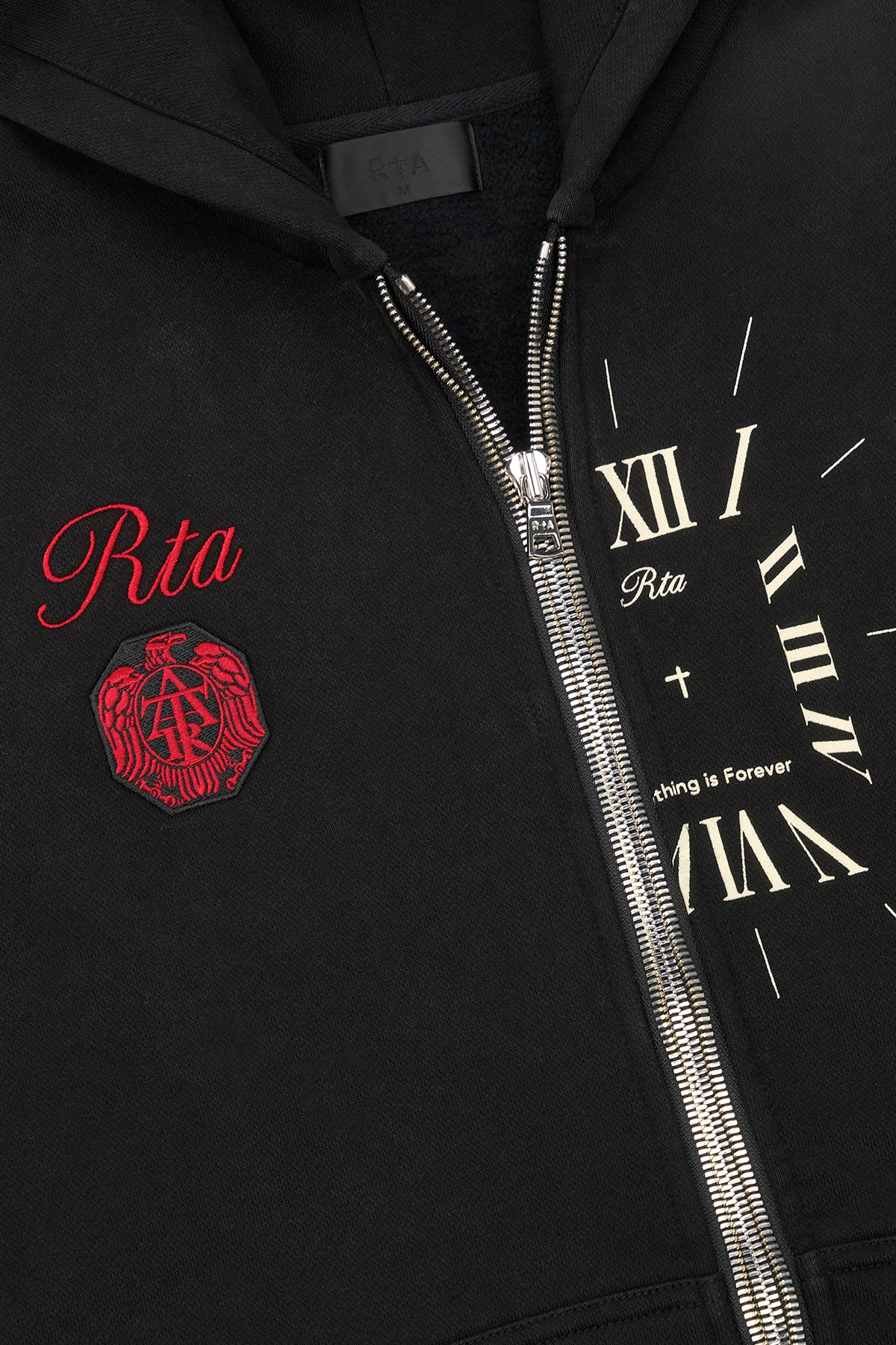 RIKO HALF HALF ZIP UP | VINTAGE BLACK COMBO VINTAGE BLACK COMBO / XXL