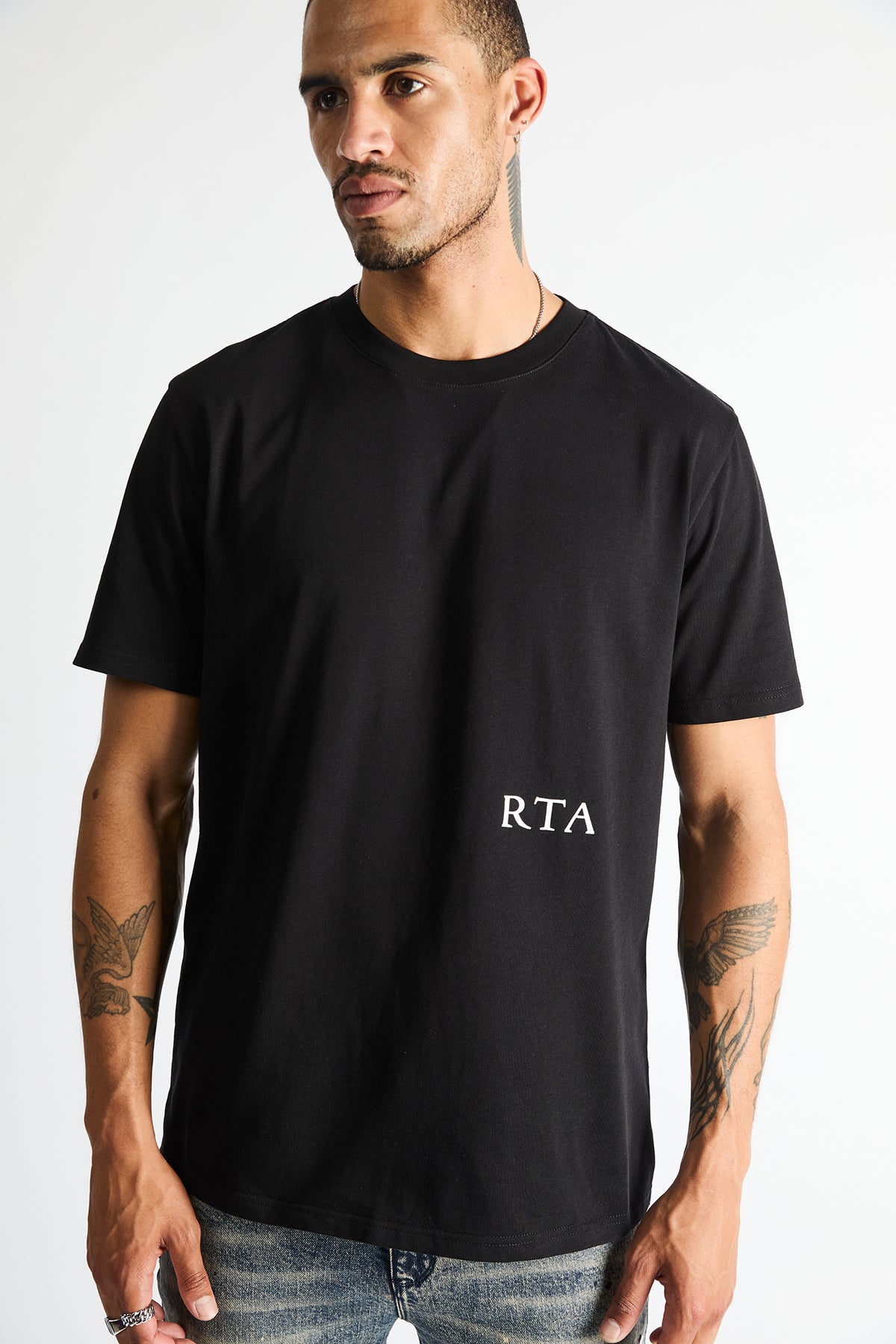 LIAM SHORT SLEEVE TEE | BLACK MAFIA HAND