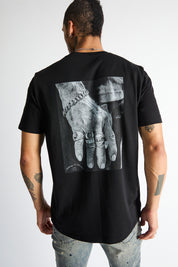 LIAM SHORT SLEEVE TEE | BLACK MAFIA HAND