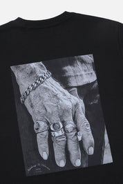 LIAM SHORT SLEEVE TEE | BLACK MAFIA HAND BLACK MAFIA HAND / XL