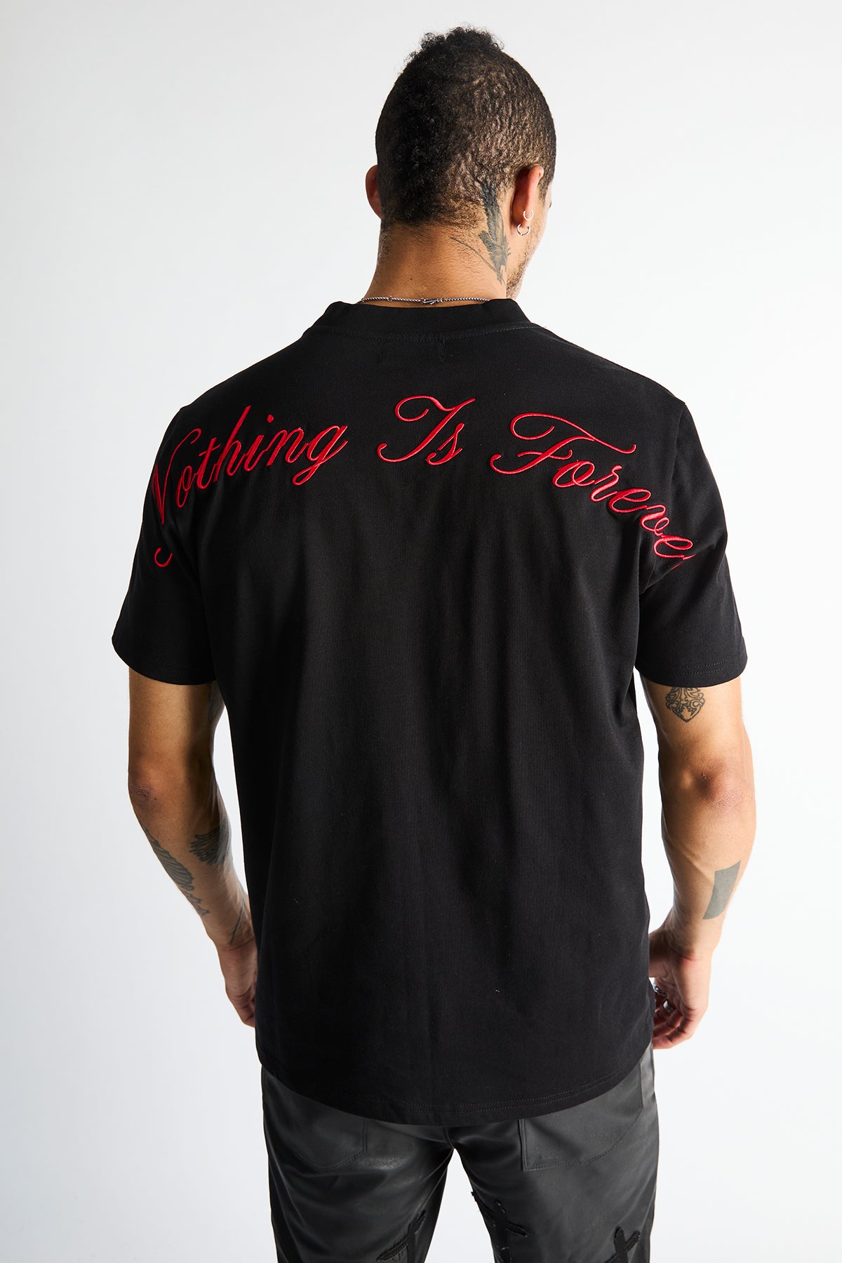Black Graphic Tee | RTA