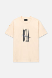 LIAM SHORT SLEEVE TEE | BONE CURVA PHOTO BONE CURVA PHOTO / XXXL