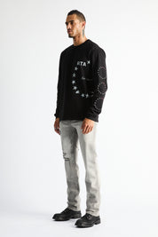 LAWRENCE LONG SLEEVE TEE | BLACK STAR WIRE