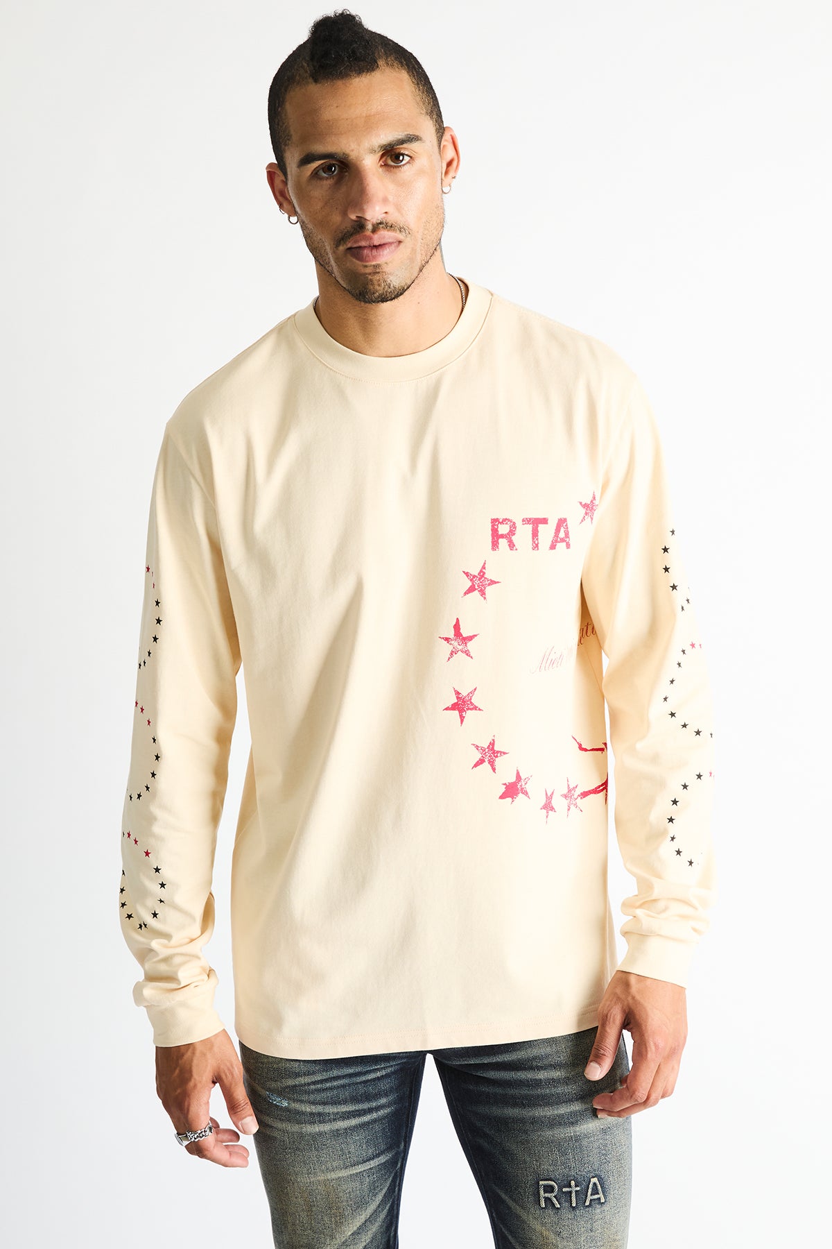 LAWRENCE LONG SLEEVE TEE | BONE STAR WIRE