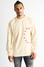 LAWRENCE LONG SLEEVE TEE | BONE STAR WIRE
