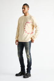 LAWRENCE LONG SLEEVE TEE | BONE STAR WIRE