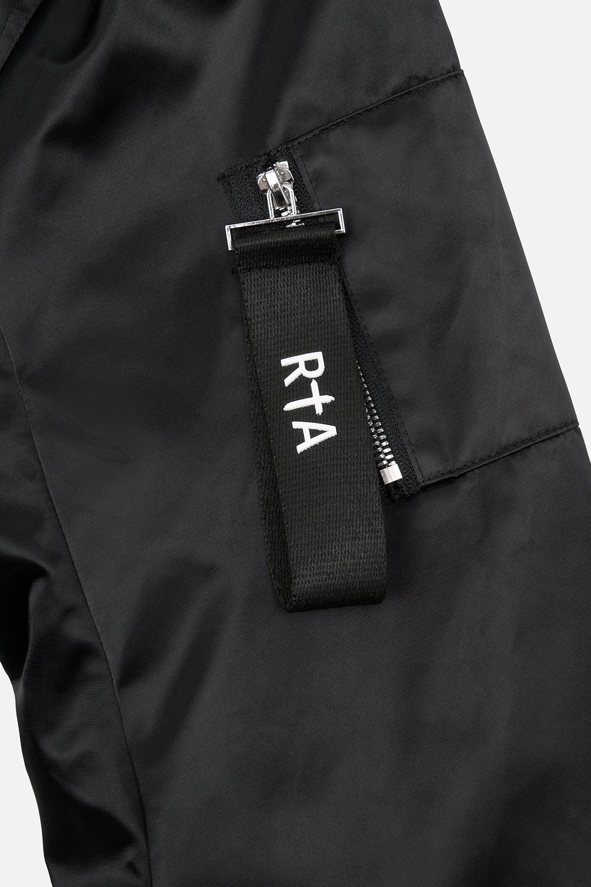 ARLEN CARGO AVIATOR JACKET | BLACK