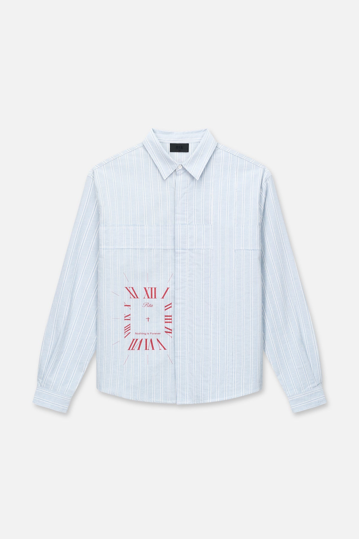RONIN BUTTON UP SHIRT | ICE BLUE STRIPE ICE BLUE STRIPE / S