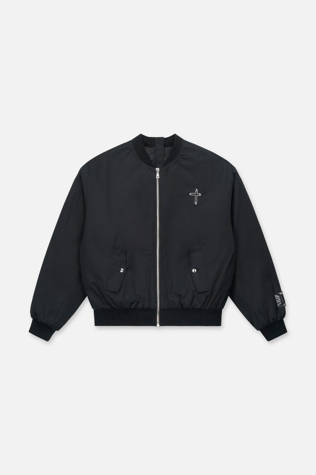 Men's Charcoal Distressed Denim Jacket | RTA