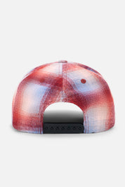 MARS BASEBALL HAT | RED PLAID