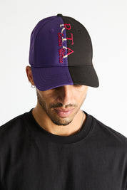 MARS BASEBALL HAT | BLACK DEEP PURPLE COMBO
