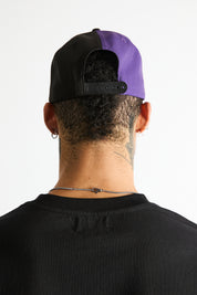 MARS BASEBALL HAT | BLACK DEEP PURPLE COMBO