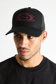 GIDEON TRUCKER HAT | BLACK GLOBE