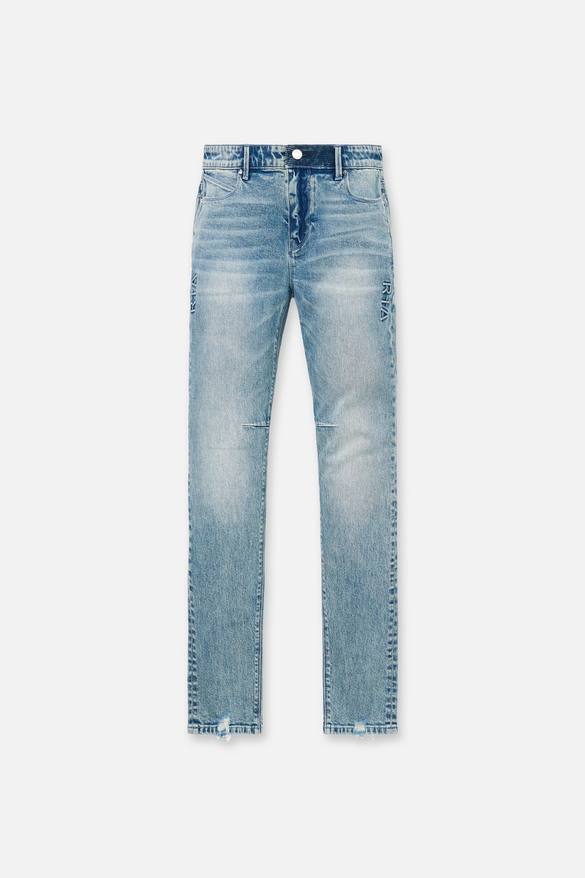 新品30in RTA スキニー デニム ジーンズ Men's Ocean Shine Clayton Skinny Jeans | RTA