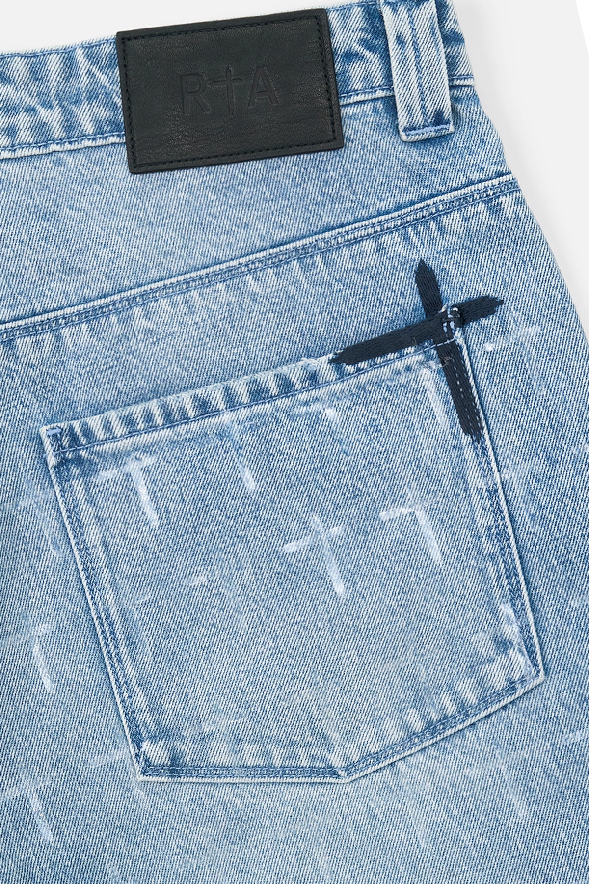 HUGH WIDE LEG FLARE JEAN | OCEAN SHINE