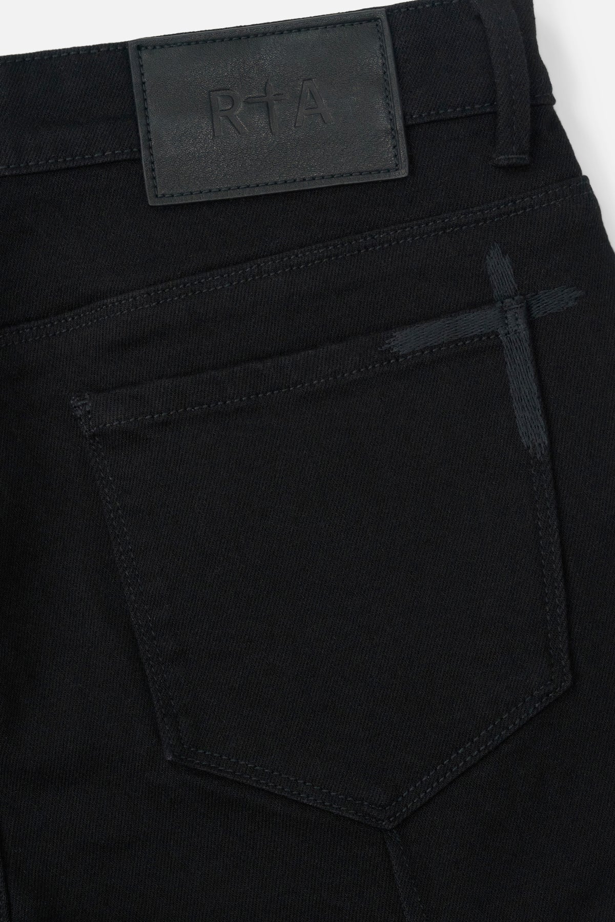 CLAYTON SKINNY JEAN | BLACK MULTI CROSS