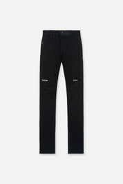 BRYANT SKINNY JEAN | BLACK HOLOGRAM DIGITAL CROSS