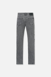 BRYANT SKINNY JEAN | CLOUDED MIST CROSS PATCH
