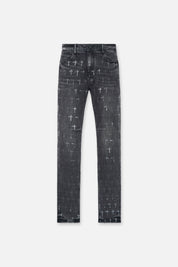 BRYANT SKINNY JEAN | NOIR COATED GREY