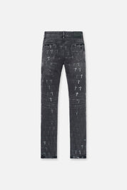 BRYANT SKINNY JEAN | NOIR COATED GREY