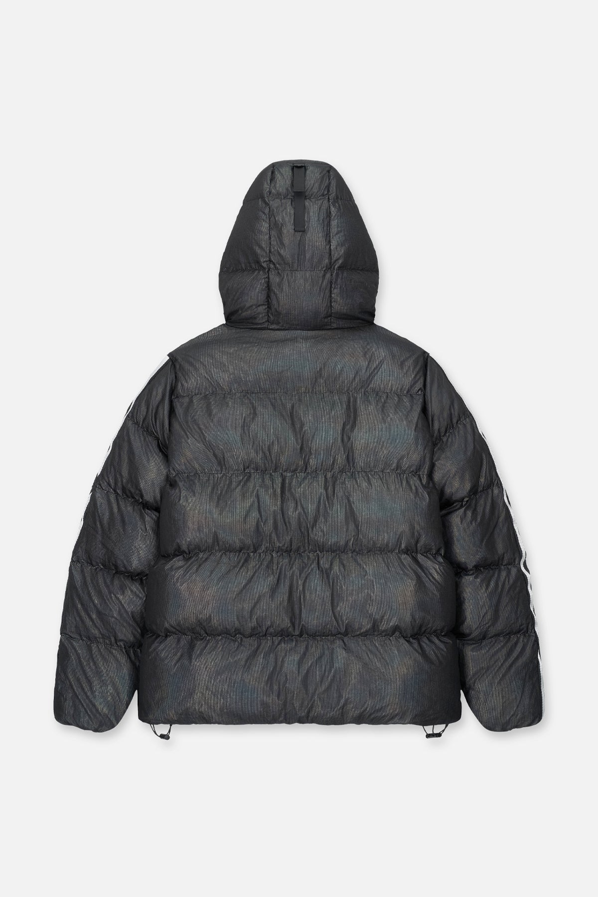 GRANT PUFFER JACKET | BLACK HOLOGRAM