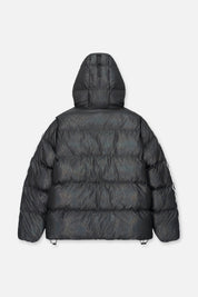 GRANT PUFFER JACKET | BLACK HOLOGRAM